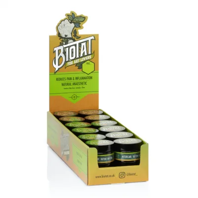 Box x 24 - Biotat Aftercare Tattoo Butter Cream - 30g