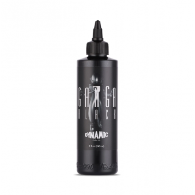Dynamic Ganga Black Tattoo Ink - 240ml