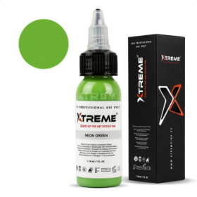 Xtreme Ink Neon Green Ink - 30ml