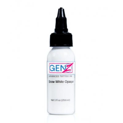 Intenze GEN-Z Snow White Opaque Ink - 30ml